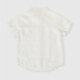 Goldie + Ace Holiday Linen Blend Shirt
