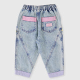 Goldie + Ace Nora Denim Pant - Pastel Pop