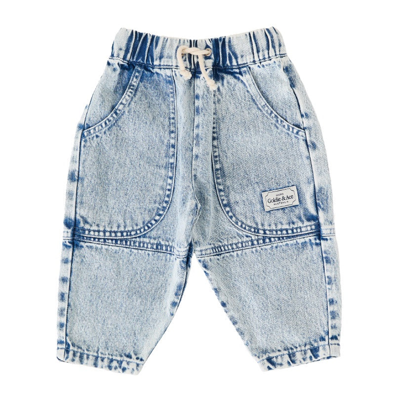 Goldie & Ace Drew Denim Pocket Pant - Light