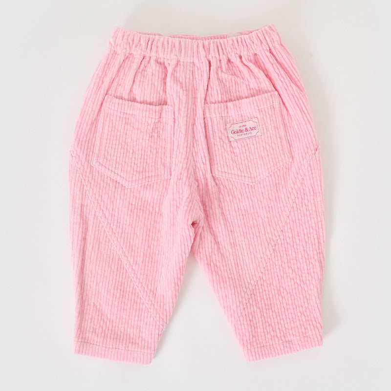 Goldie & Ace Nora Corduroy Pant - Sweet Pea