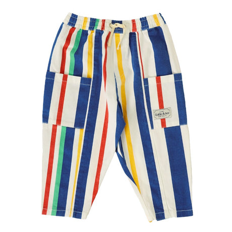 Goldie + Ace Kit Denim Pocket Pant - 90's Bold Stripe