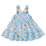 Goldie & Ace Tully Tiered Pinafore Dress - Seaside Daisy