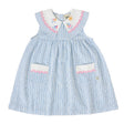Goldie + Ace Lucy Collared Dress - Sailor Stripe