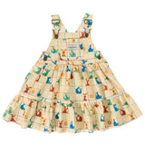 Goldie + Ace Tully Tiered Pinafore Dress - Hopscotch