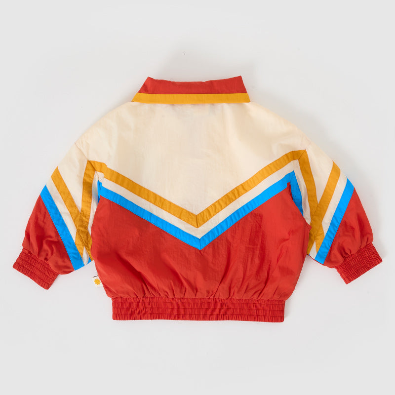Goldie & Ace Retro Lightweight Spray Jacket - Red