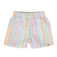 Goldie & Ace Noah Linen Shorts - Pastel Stripe