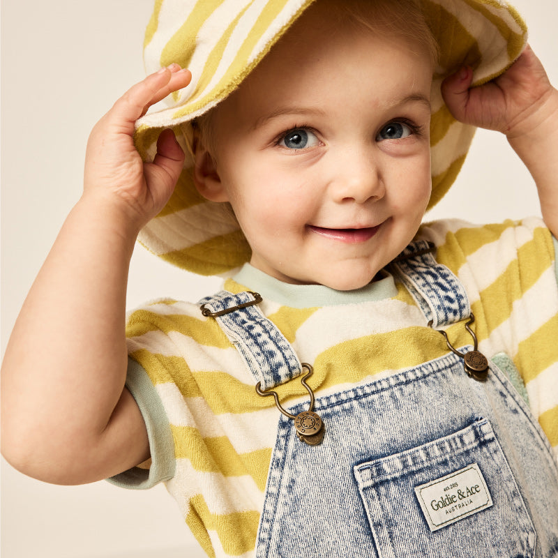 Goldie & Ace Austin Denim Overalls - Vintage Denim