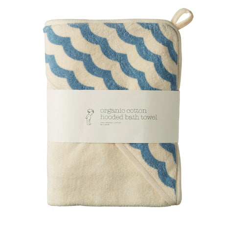Nature Baby Hooded Towel - Waves