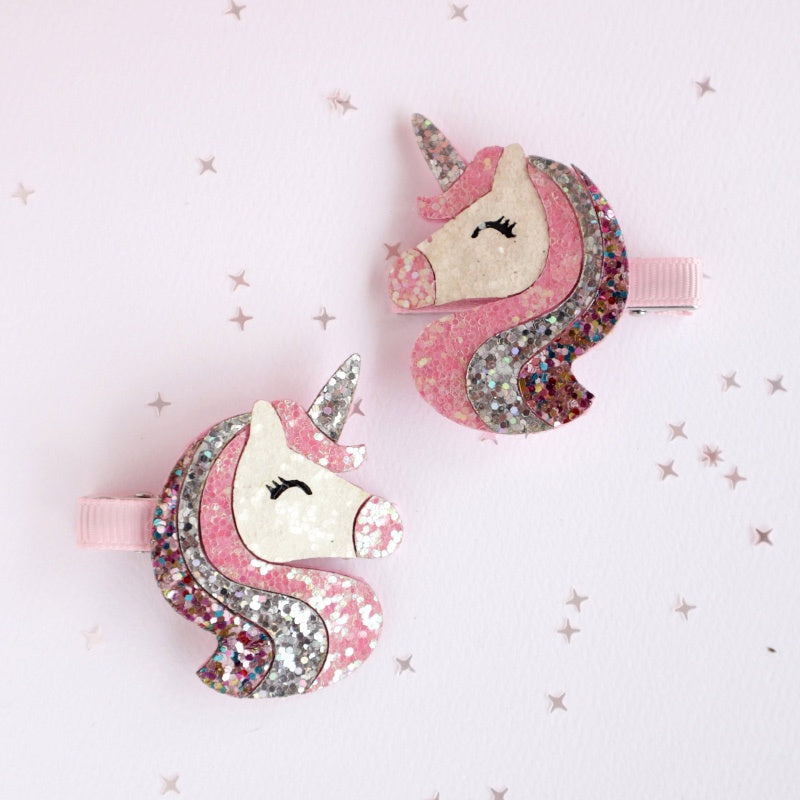 Lauren Hinkley Hair Clips - Celestial Unicorn