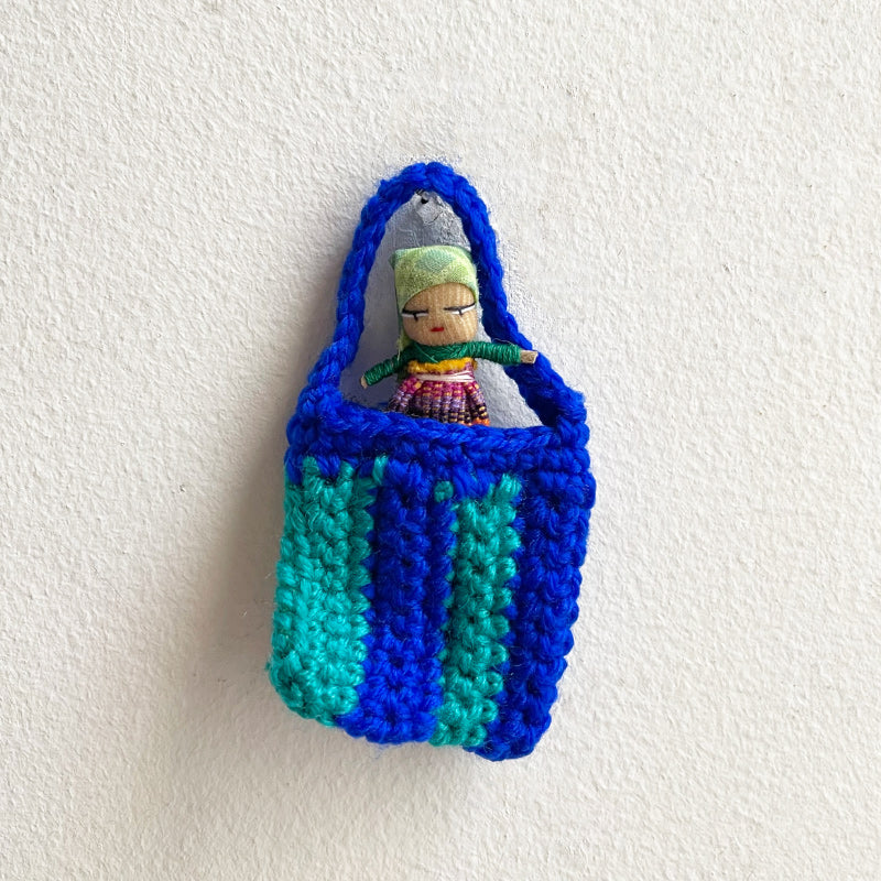 Mini Treasure Bag - Blue