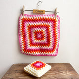 Dolls Bed Blanket / Pillow Set - Pink