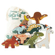 Jurassic Stacking Dinosaurs & Bag 10PC