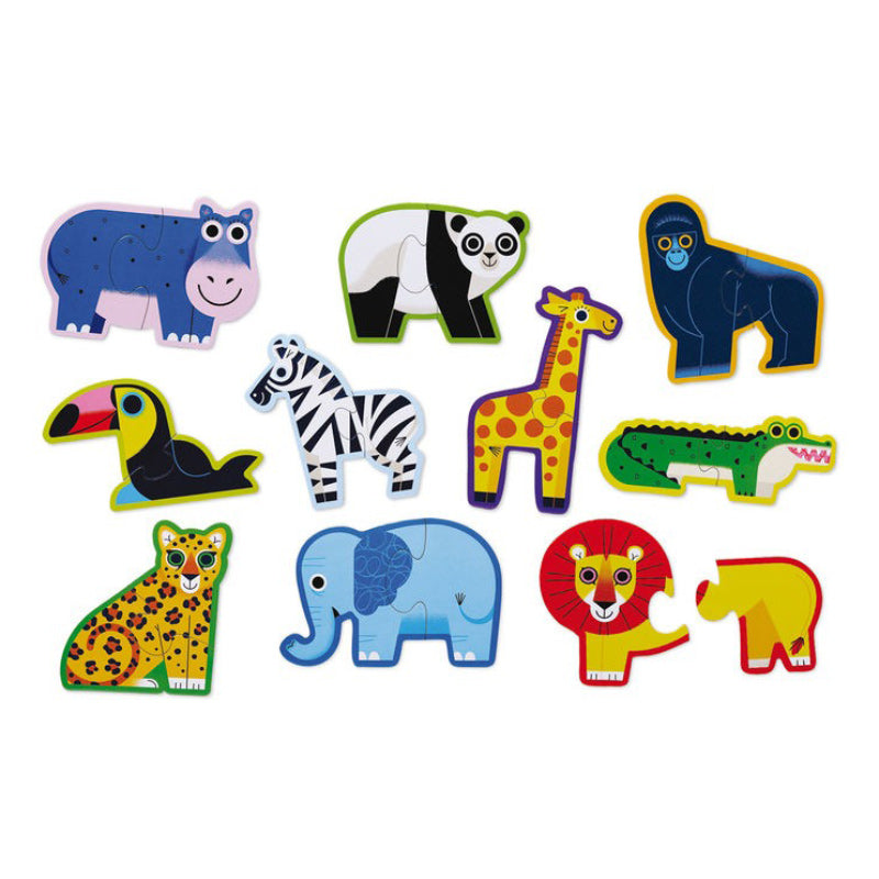 Let's Begin 2PC Puzzle - Jungle