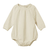 Nature Baby Meadow Bodysuit Muslin - Natural