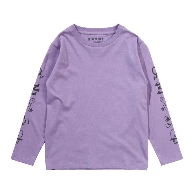 Munster Pleasures LS Tee - Ash Purple