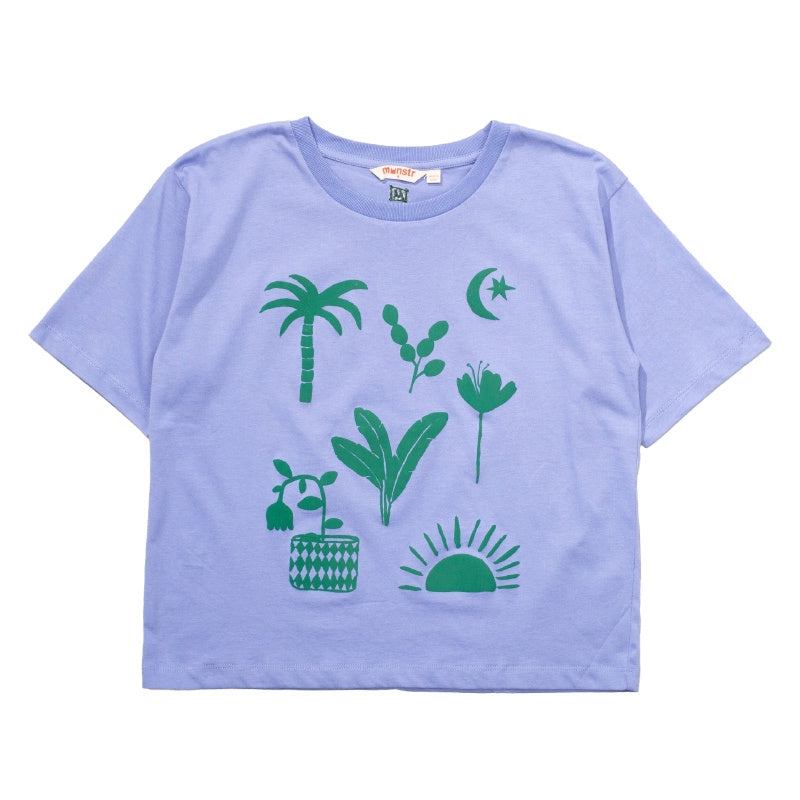 Munster Puffy Tee - Lilac