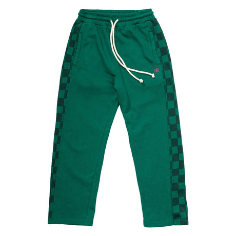 Munster Checkpanel Pant - Evergreen
