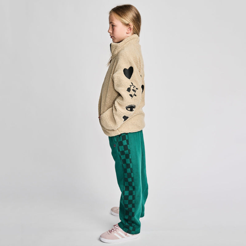 Munster Checkpanel Pant - Evergreen
