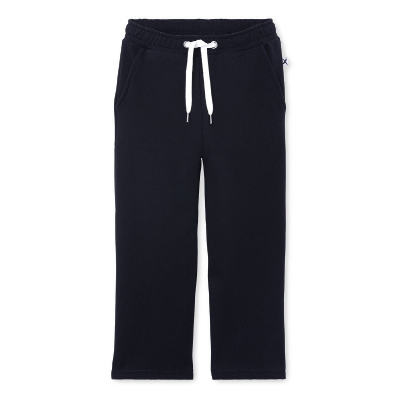 Minti Furry Wide Leg Trackies - Black