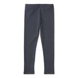 Minti Deluxe Rib Tights - Dark Grey