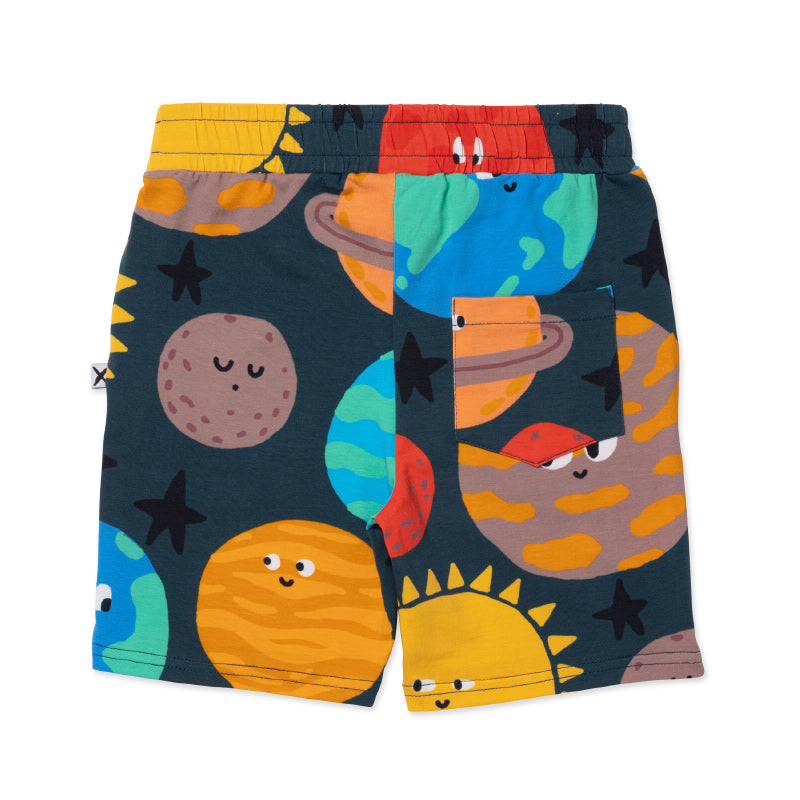 Minti Planet Party Short - Dark Green