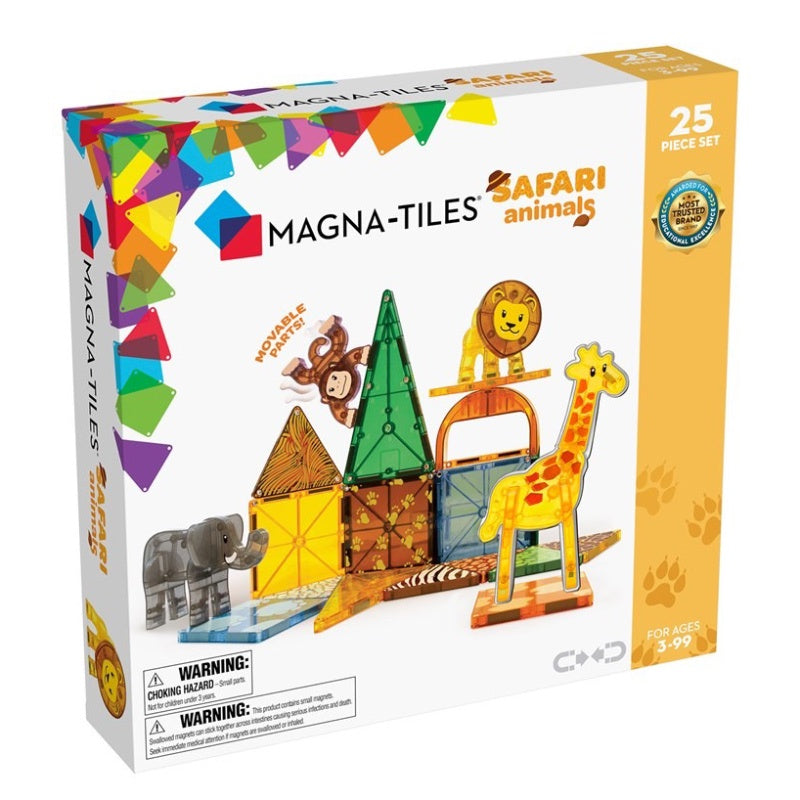 Magna Tiles - Safari Animals 25PC