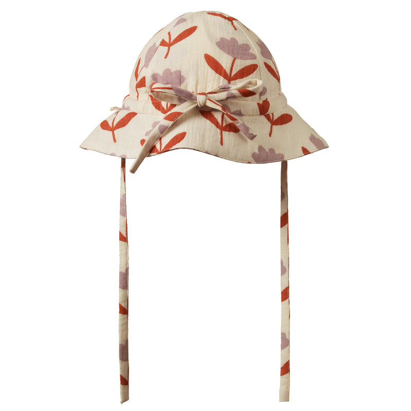 Nature Baby Muslin Sunhat - Fleurette