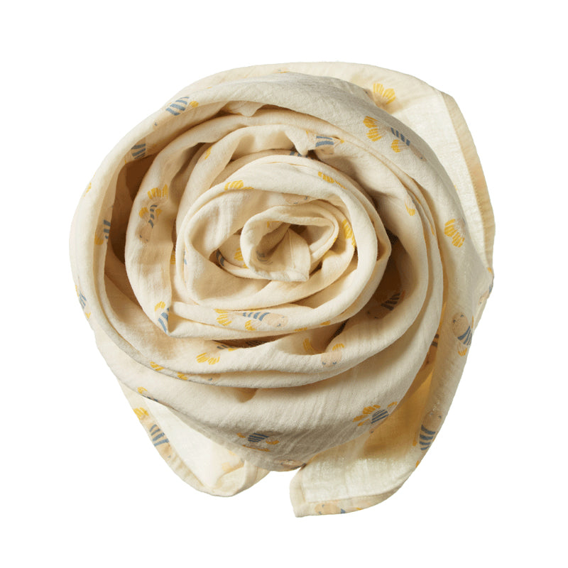 Nature Baby Muslin Wrap - Fish Fable