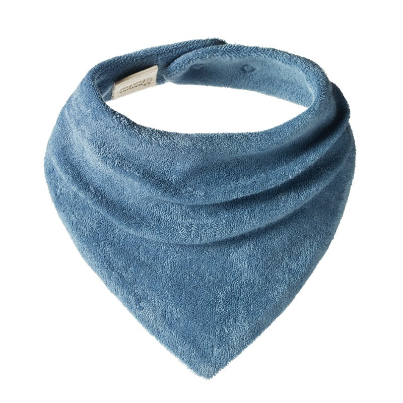 Nature Baby Triangle Bib Terry - Jetty