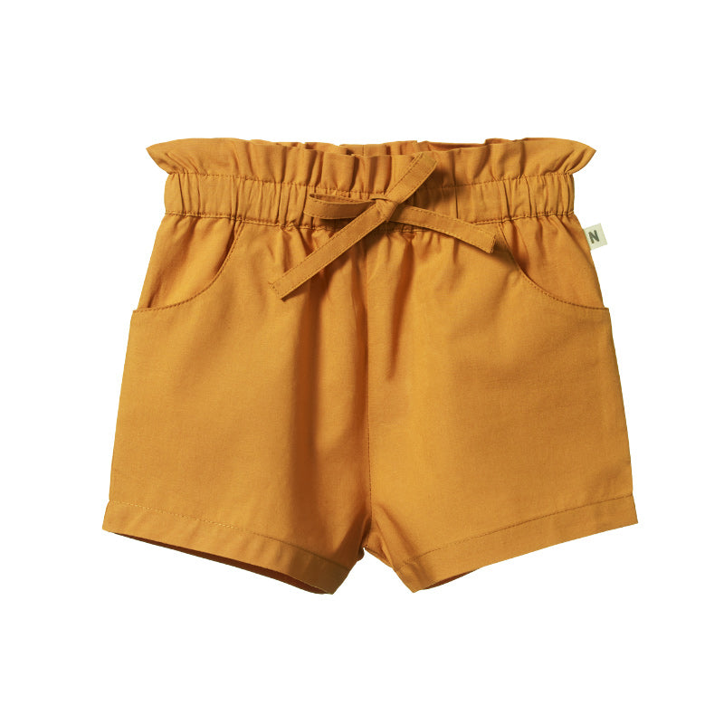 Nature Baby Orchard Shorts - Straw