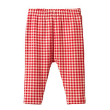 Nature Baby Leggings - Red Gingham