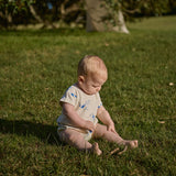 Nature Baby Juno Romper Waffle - Dog Walk