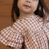 Nature Baby Una Dress - Dandelion Gingham