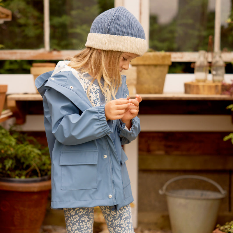 Nature Baby Raincoat - Sky Blue