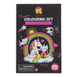 Tiger Tribe Neon Colouring Set - Unicorn