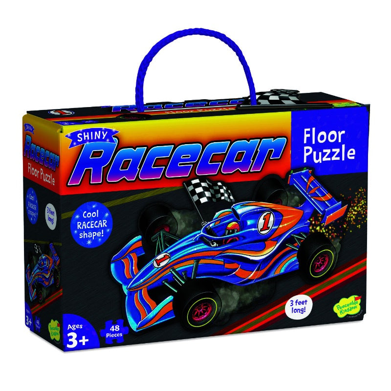Floor Puzzle - Race Car Shiny