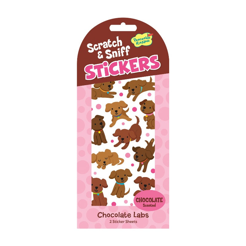 Chocolate Labs Stickers