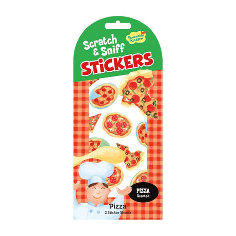 Pizza Stickers Scratch & Sniff