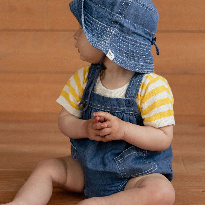 Nature Baby Ren Bodysuit - Sunny Sea Stripe