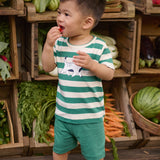 Nature Baby River Tee - Dog Walk Peppermint