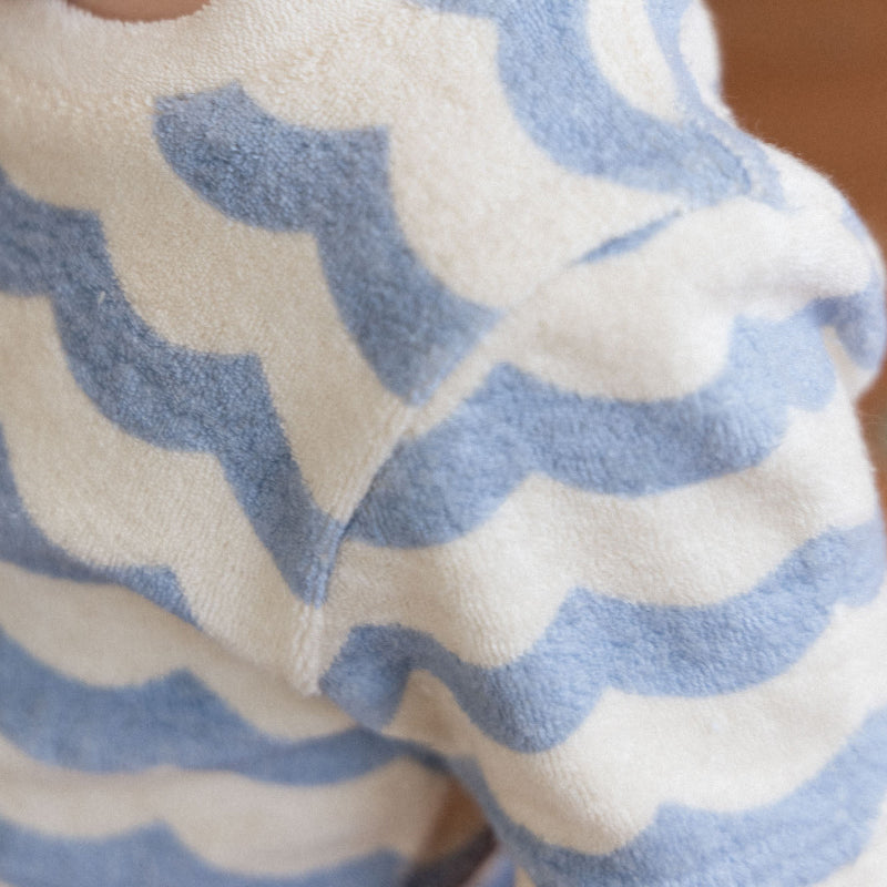 Nature Baby River Tee Terry - Waves