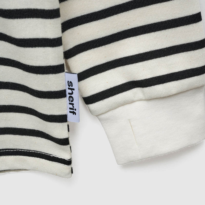 Sherif LS Pepe Tee - Black Stripe