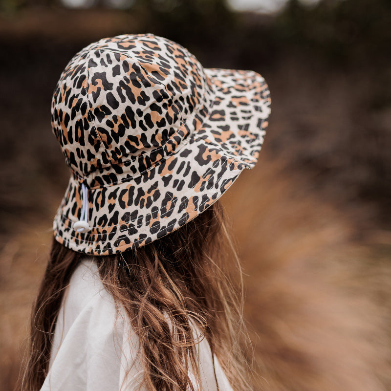 Acorn Wide Brim Hat - Leopard