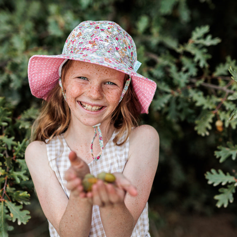 Acorn Wide Brim Hat - Margot