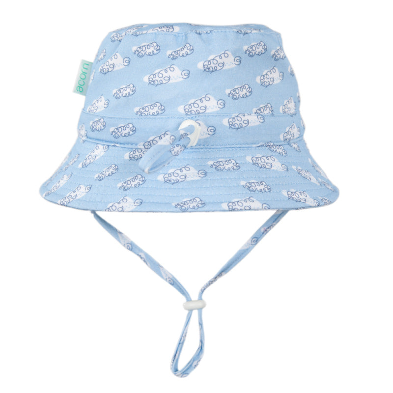 Acorn Stretch Cotton Hat - Clouds