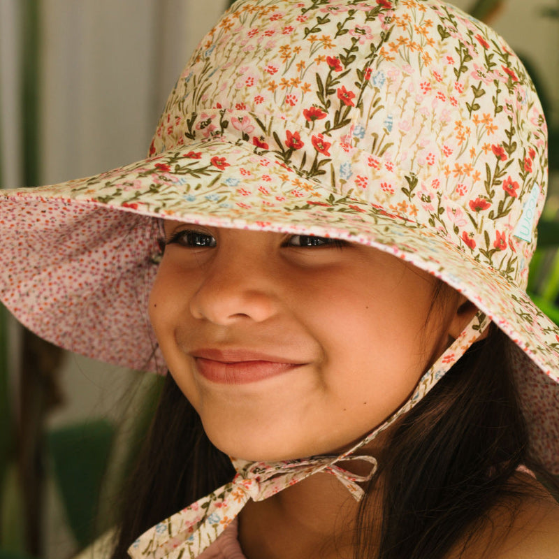 Acorn Reversible Wide Brim Hat - Fiorella