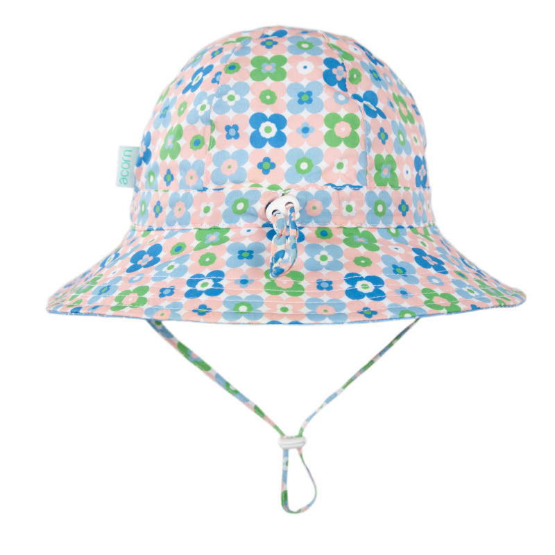 Acorn Wide Brim Hat - Flower Child