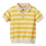 Nature Baby Stevie Polo - Sunny Bold Stripe