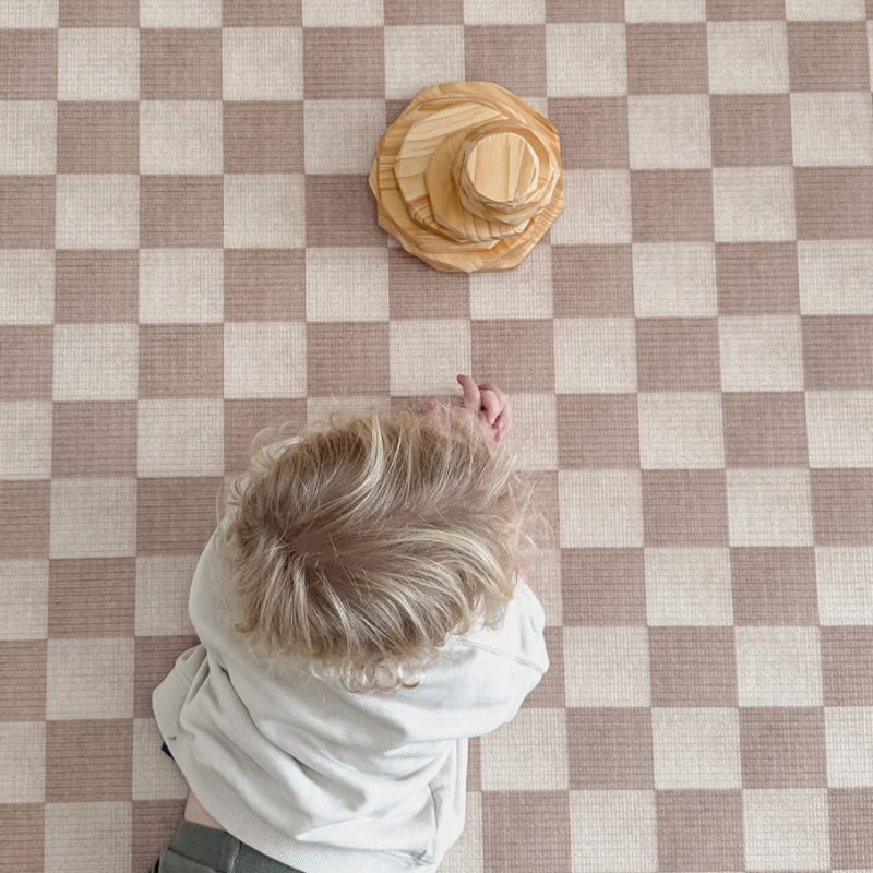 Q Toys Natural Colour Stacking Stones