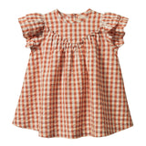 Nature Baby Una Dress - Dandelion Gingham